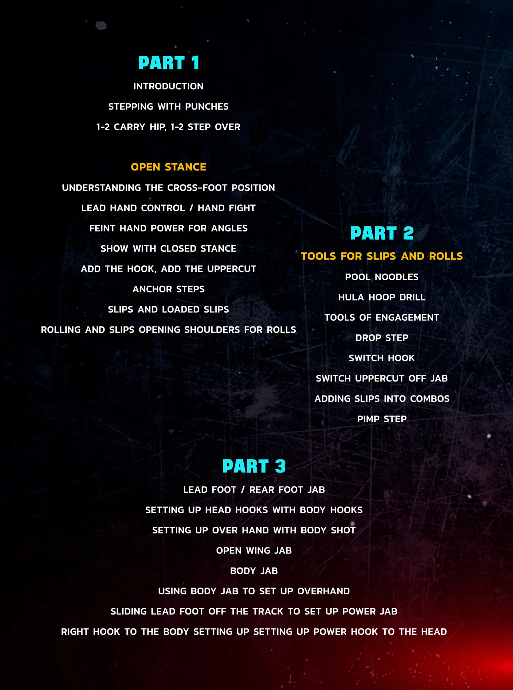 The footwork Blueprint by Trevor Wittman and Justin Gaethje - Image 2