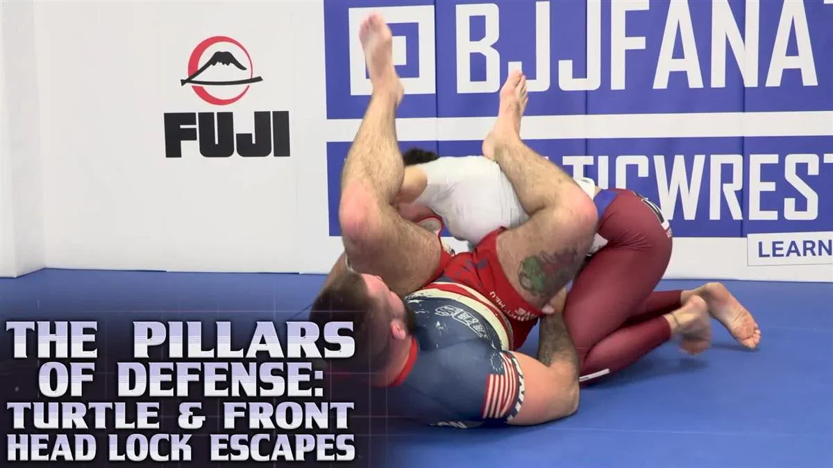 The Pillars of Defense: Turtle & Front Headlock Escapes by Gordon Ryan - Image 4