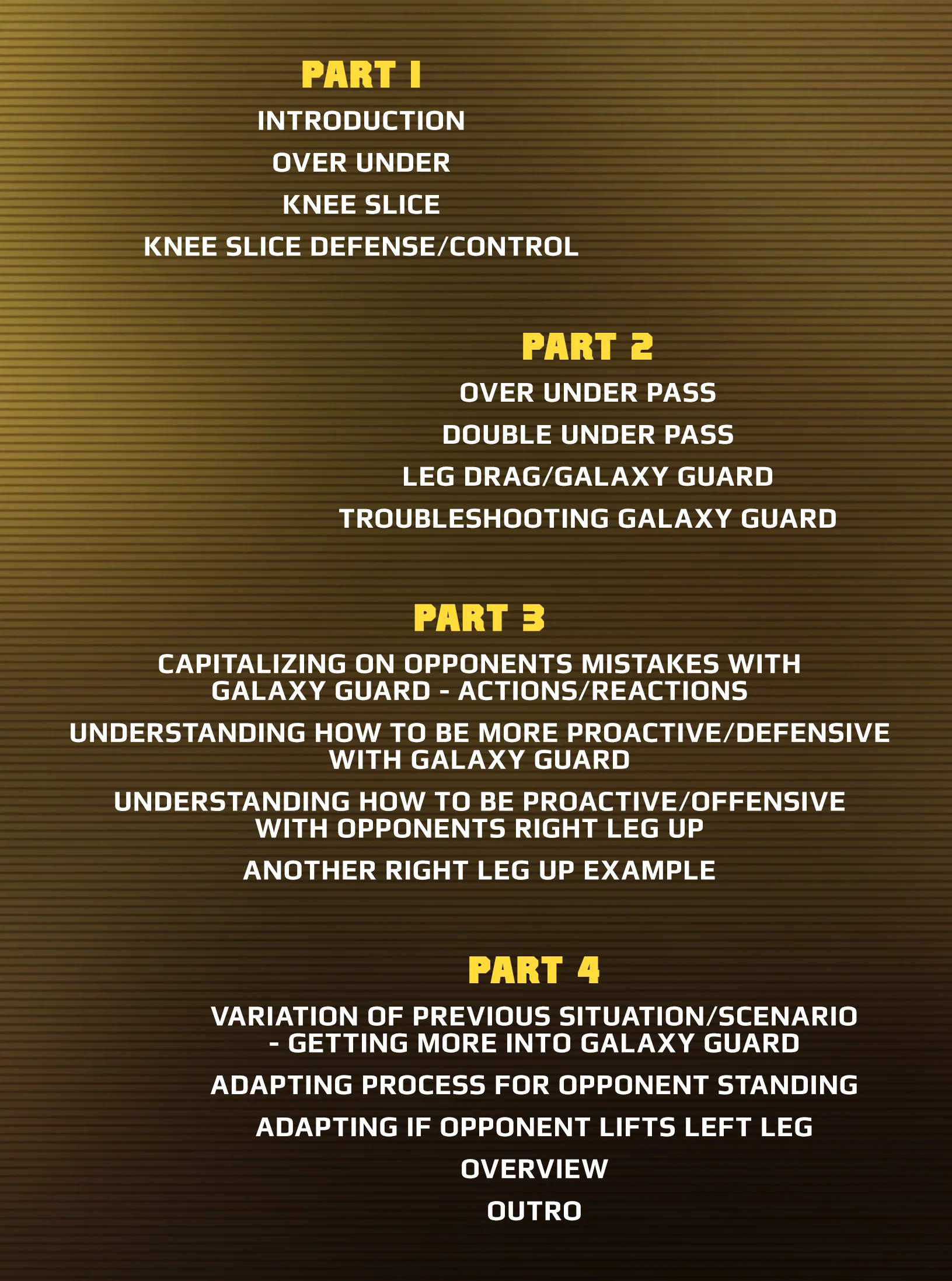 Mastering The Lapel Guard Volume 1: Introduction To The Galaxy Guard by Braulio Estima - Image 2