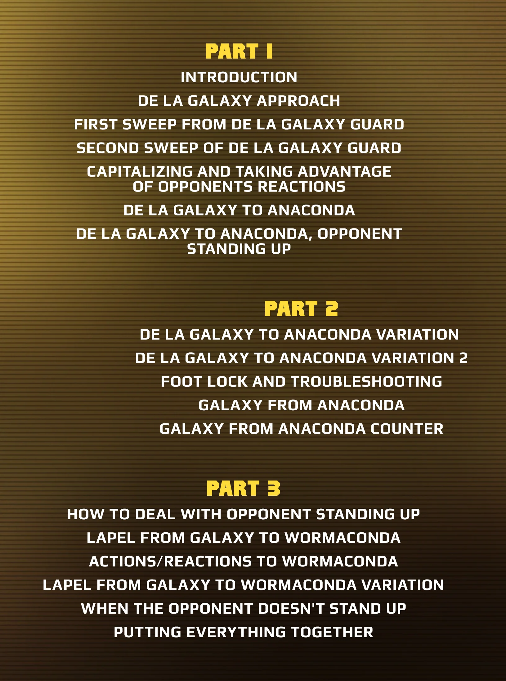 Mastering The Lapel Guard Volume 2: The Galaxy Guard Intermediate by Braulio Estima - Image 2