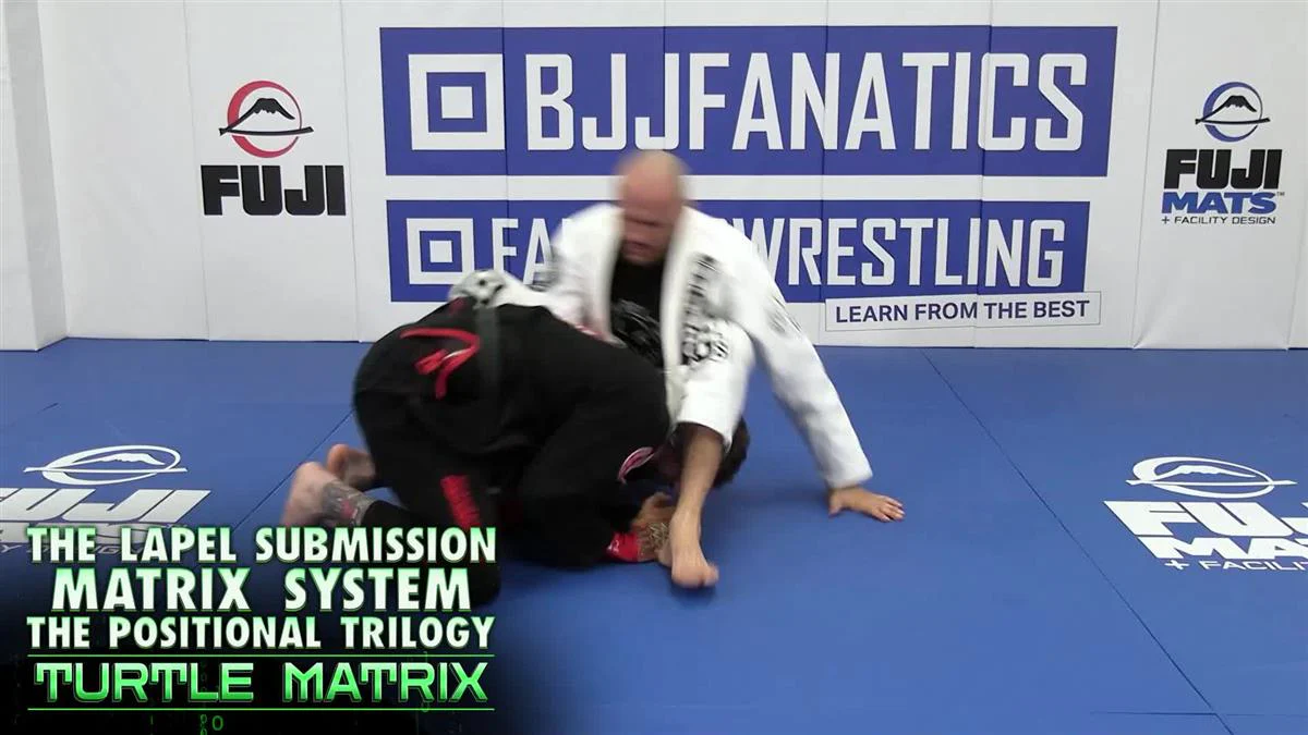 The Lapel Submission Matrix System The Positional Trilogy: Turtle Matrix by Greg Hamilton - Image 3