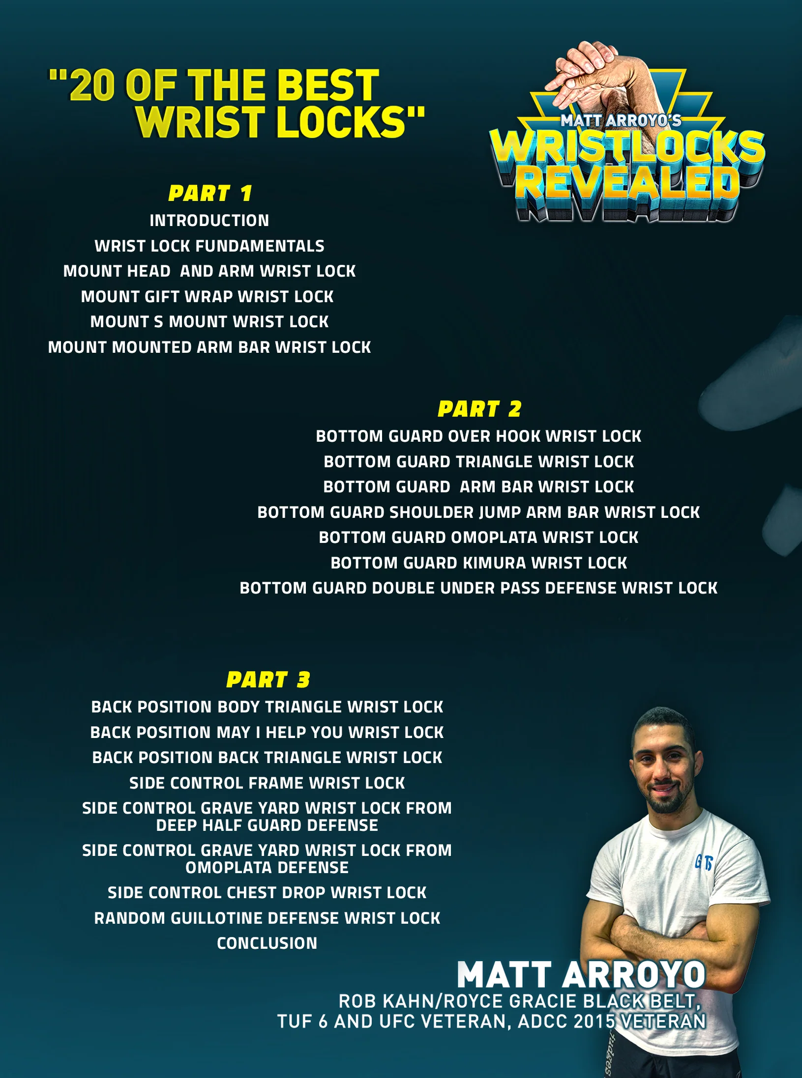 Wrist Locks Revealed by Matt Arroyo - Image 2