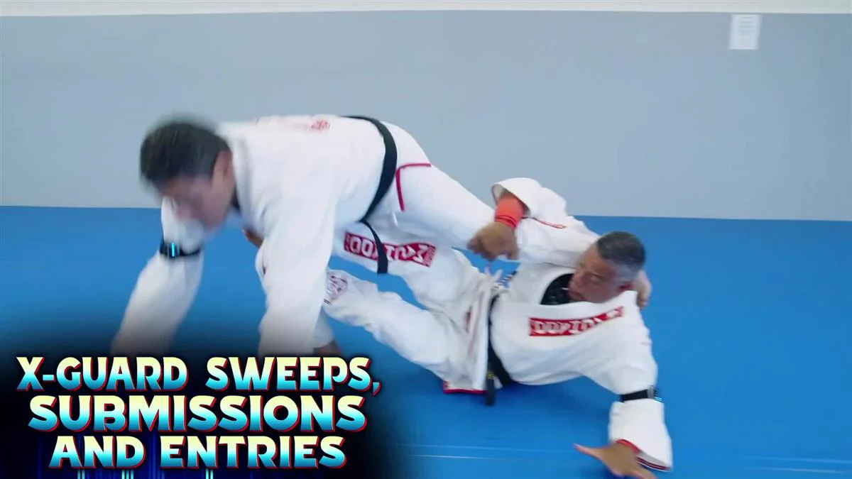 X Guard Sweeps, Submissions and Entries by Marcos Santos - Image 3