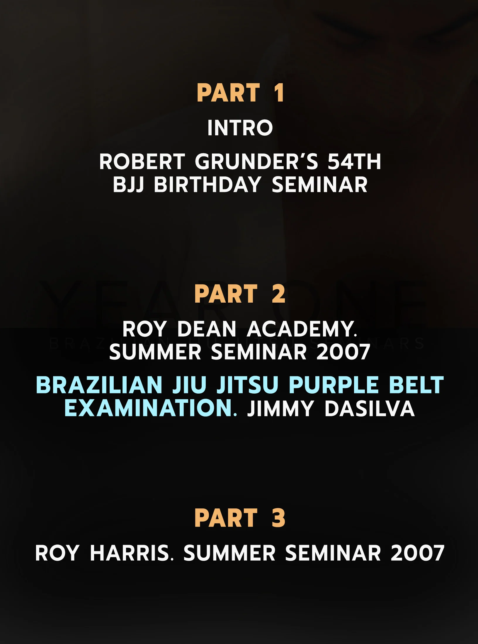 Year One Seminars by Roy Dean - Image 2